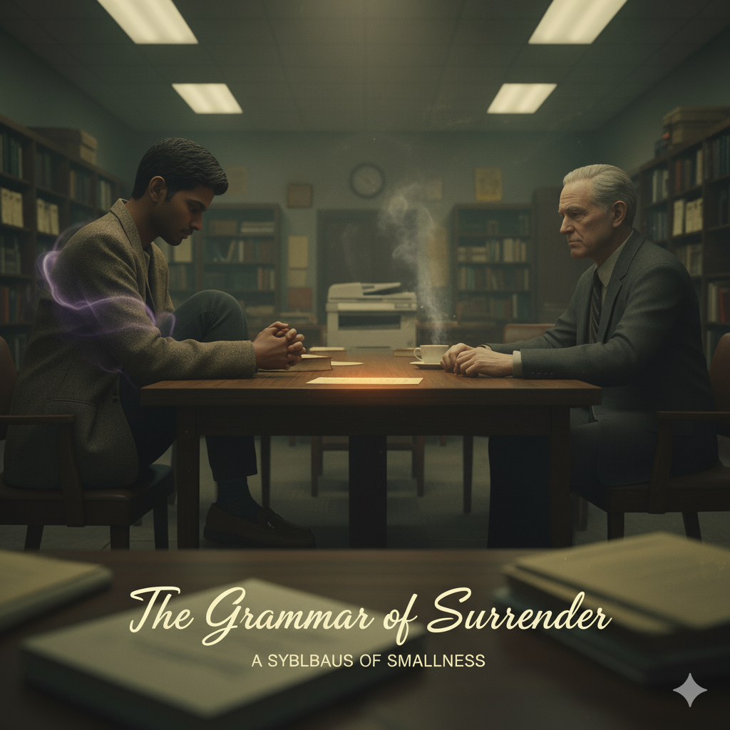 The Grammar of Surrender: A Syllabus of Smallness